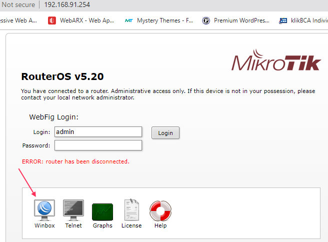Mengatasi could not fetch index pada Mikrotik – PT Proweb Indonesia