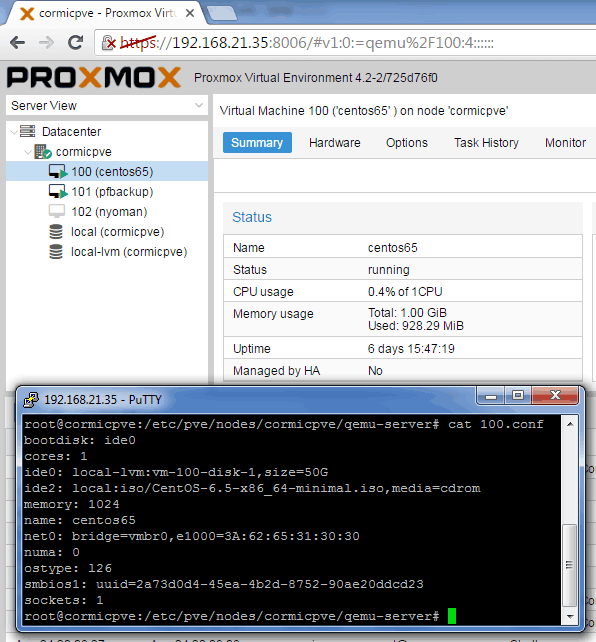 GEFORCE Grid CPU Proxmox. Node directory