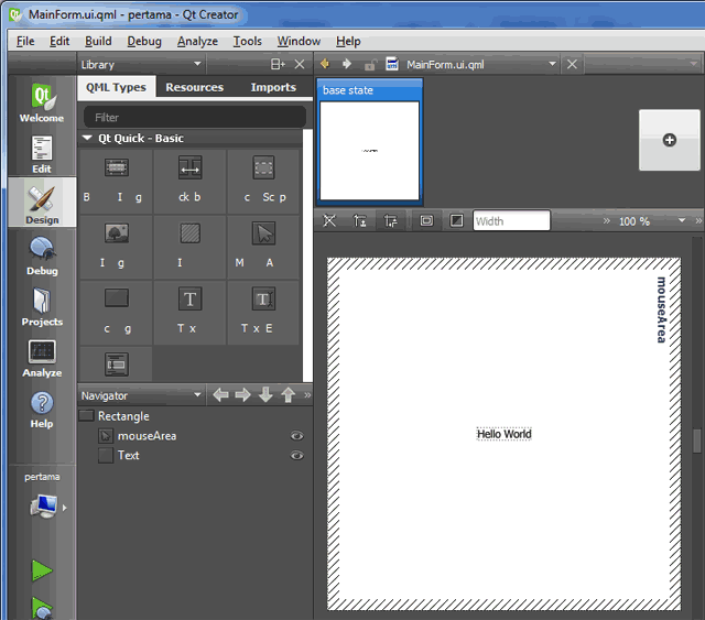 Quick ui